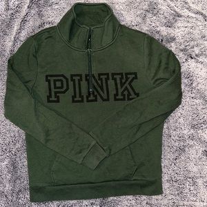 PINK quarter zip